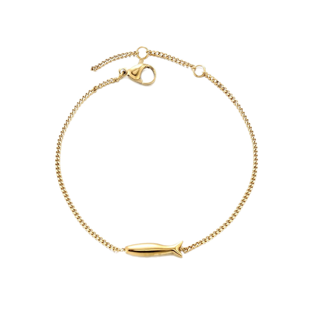 Stainless Steel Fashion Koi Bracelet Light Luxury Titanium Steel