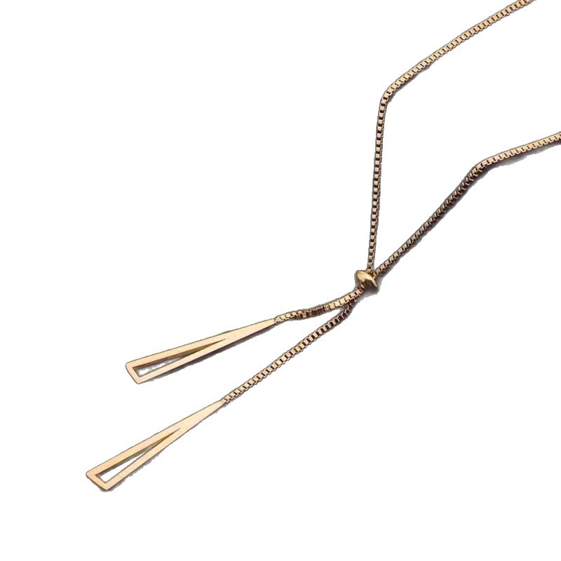 Womens French-style Double-layer Necklace