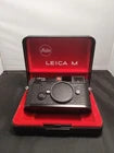Leica M6 Black non-TTL Rangefinder Film Camera Body w/strap &amp; original box
