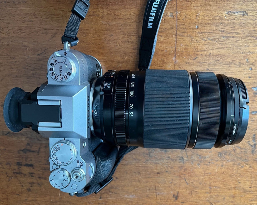 Fujifilm X-T50  Mirrorless Digital Camera - Silver - with two lenses