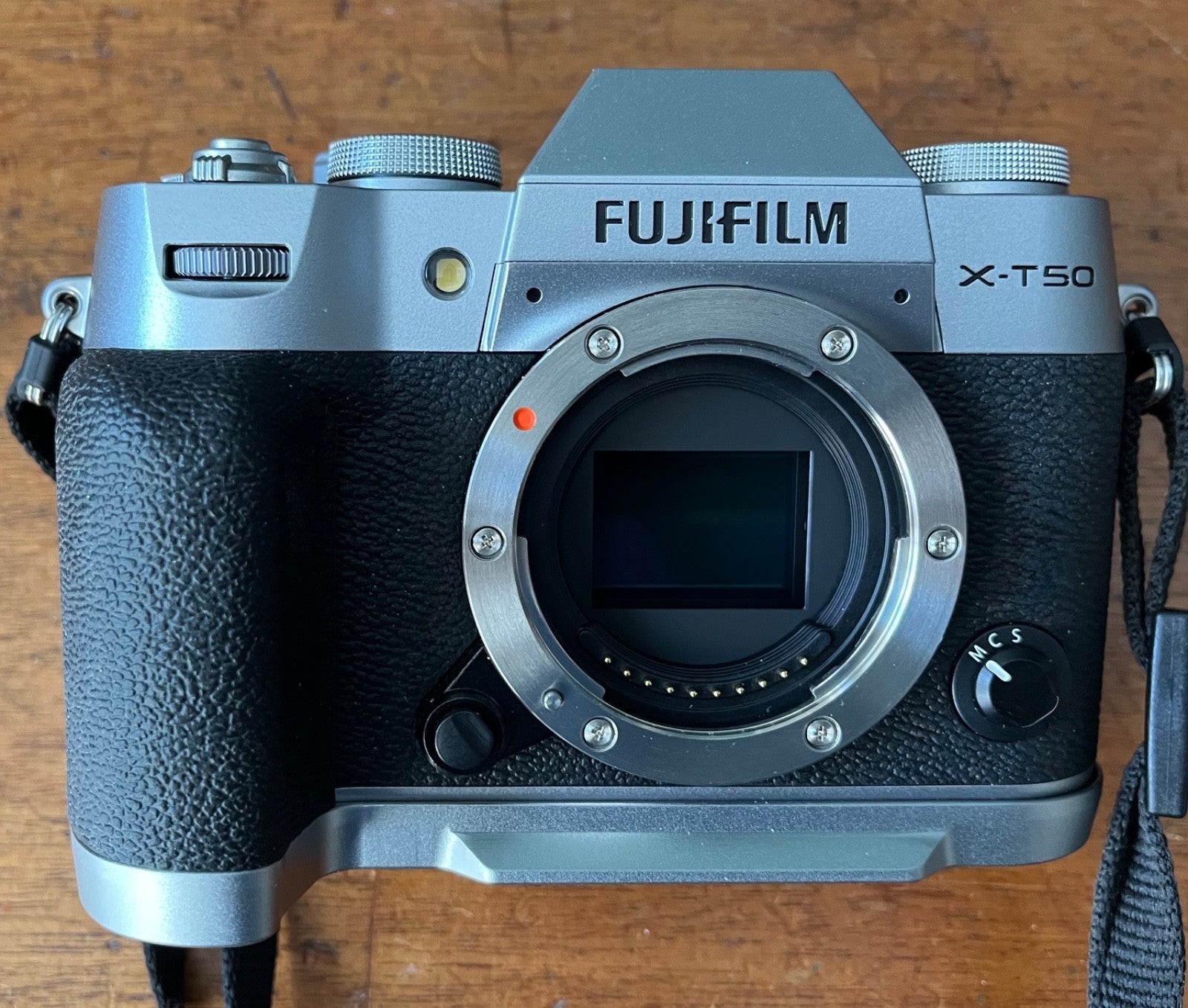 Fujifilm X-T50  Mirrorless Digital Camera - Silver - with two lenses